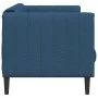 Zweiplätziges Sofa aus blauem Stoff. von vidaXL, Sofas - Ref: Foro24-372610, Preis: 292,15 €, Rabatt: %