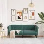 Zweisitzer-Sofa aus dunkelgrünem Samt von vidaXL, Sofas - Ref: Foro24-372577, Preis: 247,66 €, Rabatt: %