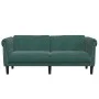 Zweisitzer-Sofa aus dunkelgrünem Samt von vidaXL, Sofas - Ref: Foro24-372577, Preis: 247,66 €, Rabatt: %