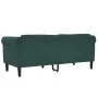 Zweisitzer-Sofa aus dunkelgrünem Samt von vidaXL, Sofas - Ref: Foro24-372577, Preis: 247,66 €, Rabatt: %