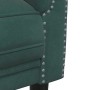 Sofá de 2 plazas terciopelo verde oscuro by vidaXL, Sofas - Ref: Foro24-372577, Price: 252,64 €, Discount: %