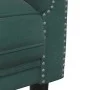 Zweisitzer-Sofa aus dunkelgrünem Samt von vidaXL, Sofas - Ref: Foro24-372577, Preis: 247,66 €, Rabatt: %
