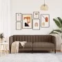 Zweiplätziges Sofa aus braunem Wildleder-Imitat von vidaXL, Sofas - Ref: Foro24-372612, Preis: 266,74 €, Rabatt: %