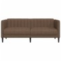 Zweiplätziges Sofa aus braunem Wildleder-Imitat von vidaXL, Sofas - Ref: Foro24-372612, Preis: 270,85 €, Rabatt: %