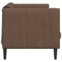 Sofá de 2 plazas cuero sintético de ante marrón by vidaXL, Sofas - Ref: Foro24-372612, Price: 270,85 €, Discount: %