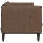 Zweiplätziges Sofa aus braunem Wildleder-Imitat von vidaXL, Sofas - Ref: Foro24-372612, Preis: 266,74 €, Rabatt: %
