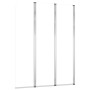 Duschabtrennungen 2 Stk. transparentes gehärtetes Glas 104x130 cm von vidaXL, Duschtüren - Ref: Foro24-146228, Preis: 245,63 ...