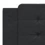 Bed frame with LED light black synthetic leather 180x200 cm by vidaXL, Beds and slatted bases - Ref: Foro24-3214124, Price: 2...