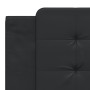 Estructura de cama con luz LED cuero sintético negro 180x200 cm de vidaXL, Camas y somieres - Ref: Foro24-3214124, Precio: 23...
