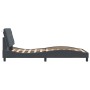 Estructura cama con cabecero terciopelo gris oscuro 100x200 cm de vidaXL, Camas y somieres - Ref: Foro24-3207906, Precio: 149...