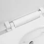 Spülrandloses Wand-WC mit weißer Keramik-Bidetfunktion von vidaXL, Badezimmer - Ref: Foro24-145781, Preis: 228,65 €, Rabatt: %