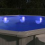 Lámpara LED sumergible flotante piscina con mando multicolor