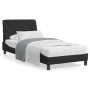 Black velvet bed frame with LED lights 90x200 cm by vidaXL, Beds and slatted bases - Ref: Foro24-3213833, Price: 166,47 €, Di...