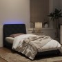 Black velvet bed frame with LED lights 90x200 cm by vidaXL, Beds and slatted bases - Ref: Foro24-3213833, Price: 166,47 €, Di...