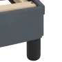 Bettgestell mit LED-Beleuchtung, dunkelgrauer Samt, 140 x 190 cm von vidaXL, Betten und Lattenroste - Ref: Foro24-3213850, Pr...
