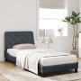 Cama con colchón terciopelo gris oscuro 90x190 cm de vidaXL, Camas y somieres - Ref: Foro24-3208629, Precio: 278,53 €, Descue...