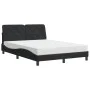 Bett mit schwarzer Samtmatratze 120x200 cm von vidaXL, Betten und Lattenroste - Ref: Foro24-3208648, Preis: 345,27 €, Rabatt: %