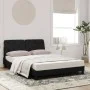 Bett mit schwarzer Samtmatratze 120x200 cm von vidaXL, Betten und Lattenroste - Ref: Foro24-3208648, Preis: 345,27 €, Rabatt: %