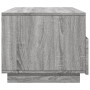 LED-Couchtisch in Sonoma-Grau mit den Maßen 90x49x40 cm. von vidaXL, Couchtisch - Ref: Foro24-839838, Preis: 102,83 €, Rabatt: %