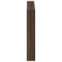 Eichenbraunes LED-Bettkopfteil 100x17x102 cm von vidaXL, Kopf- und Fußteile - Ref: Foro24-839195, Preis: 78,60 €, Rabatt: %