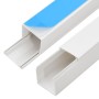 Canaletas para cables autoadhesivas PVC 40x40 mm 10 m