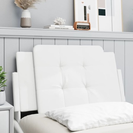 Weißes gepolstertes Bettkopfteil aus Kunstleder, 80 cm von vidaXL, Kopf- und Fußteile - Ref: Foro24-374830, Preis: 30,89 €, R...