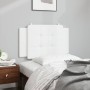 Weißes gepolstertes Bettkopfteil aus Kunstleder, 80 cm von vidaXL, Kopf- und Fußteile - Ref: Foro24-374830, Preis: 30,89 €, R...