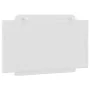 White synthetic leather padded bed headboard 80 cm by vidaXL, Headboards and footboards - Ref: Foro24-374830, Price: 26,08 €,...