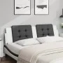 Gepolstertes Kopfteil Kunstleder schwarz weiß 180 cm von vidaXL, Kopf- und Fußteile - Ref: Foro24-374879, Preis: 46,39 €, Rab...