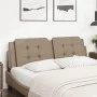 Cappuccino synthetic leather padded bed headboard 160 cm by vidaXL, Headboards and footboards - Ref: Foro24-374870, Price: 48...