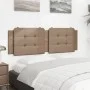 Cappuccino synthetic leather padded bed headboard 160 cm by vidaXL, Headboards and footboards - Ref: Foro24-374870, Price: 48...