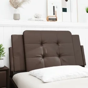 Brown synthetic leather padded bed headboard 100 cm by vidaXL, Headboards and footboards - Ref: Foro24-374845, Price: 26,57 €...