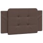 Gepolstertes Bettkopfteil aus braunem Kunstleder, 100 cm von vidaXL, Kopf- und Fußteile - Ref: Foro24-374845, Preis: 26,90 €,...