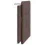 Cabecero de cama acolchado cuero sintético marrón 100 cm de vidaXL, Cabeceros y pies de cama - Ref: Foro24-374845, Precio: 26...