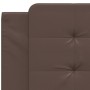 Gepolstertes Bettkopfteil aus braunem Kunstleder, 100 cm von vidaXL, Kopf- und Fußteile - Ref: Foro24-374845, Preis: 26,90 €,...