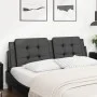 Cabecero de cama acolchado cuero sintético negro 160 cm de vidaXL, Cabeceros y pies de cama - Ref: Foro24-374866, Precio: 46,...