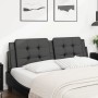 Gepolstertes Bettkopfteil aus schwarzem Kunstleder, 160 cm von vidaXL, Kopf- und Fußteile - Ref: Foro24-374866, Preis: 47,83 ...