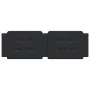 Cabecero de cama acolchado cuero sintético negro 160 cm de vidaXL, Cabeceros y pies de cama - Ref: Foro24-374866, Precio: 46,...