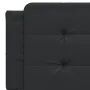Cabecero de cama acolchado cuero sintético negro 160 cm de vidaXL, Cabeceros y pies de cama - Ref: Foro24-374866, Precio: 46,...
