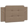 Gepolstertes Bettkopfteil aus Cappuccino-Kunstleder, 100 cm von vidaXL, Kopf- und Fußteile - Ref: Foro24-374847, Preis: 29,00...