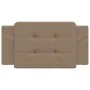Cabecero de cama acolchado cuero sintético capuchino 100 cm de vidaXL, Cabeceros y pies de cama - Ref: Foro24-374847, Precio:...