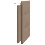 Gepolstertes Bettkopfteil aus Cappuccino-Kunstleder, 100 cm von vidaXL, Kopf- und Fußteile - Ref: Foro24-374847, Preis: 29,00...