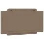 Cabecero de cama acolchado cuero sintético capuchino 100 cm de vidaXL, Cabeceros y pies de cama - Ref: Foro24-374847, Precio:...