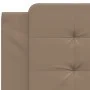 Cabecero de cama acolchado cuero sintético capuchino 100 cm de vidaXL, Cabeceros y pies de cama - Ref: Foro24-374847, Precio:...