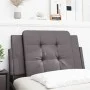 Gepolstertes Bettkopfteil aus grauem Kunstleder, 90 cm von vidaXL, Kopf- und Fußteile - Ref: Foro24-374839, Preis: 30,83 €, R...