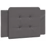 Gepolstertes Bettkopfteil aus grauem Kunstleder, 90 cm von vidaXL, Kopf- und Fußteile - Ref: Foro24-374839, Preis: 30,83 €, R...