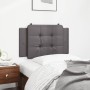 Gepolstertes Bettkopfteil aus grauem Kunstleder, 90 cm von vidaXL, Kopf- und Fußteile - Ref: Foro24-374839, Preis: 31,30 €, R...