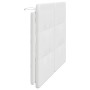 White synthetic leather padded bed headboard 120 cm by vidaXL, Headboards and footboards - Ref: Foro24-374851, Price: 42,35 €...