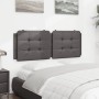 Gepolstertes Bettkopfteil aus grauem Kunstleder, 120 cm von vidaXL, Kopf- und Fußteile - Ref: Foro24-374853, Preis: 38,61 €, ...