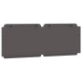Gepolstertes Bettkopfteil aus grauem Kunstleder, 120 cm von vidaXL, Kopf- und Fußteile - Ref: Foro24-374853, Preis: 38,61 €, ...